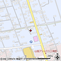 鳥取県境港市外江町2318周辺の地図