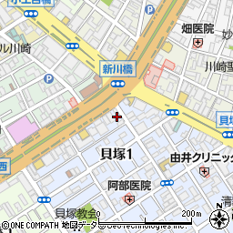 歌広場 川崎第一京浜通り店周辺の地図