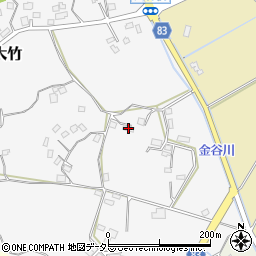 千葉県大網白里市大竹171-1周辺の地図