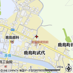 島根県松江市鹿島町武代60周辺の地図