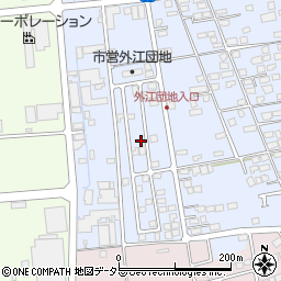 鳥取県境港市外江町3817周辺の地図