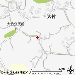 千葉県大網白里市大竹121周辺の地図