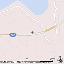 国道１６２号線周辺の地図