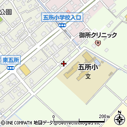 千葉県市原市五所190周辺の地図