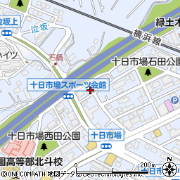 神奈川県横浜市緑区十日市場町861周辺の地図
