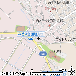 神奈川県横浜市緑区西八朔町15-4周辺の地図