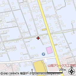 鳥取県境港市外江町2325周辺の地図