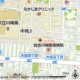 いずみ薬局　川崎中島店周辺の地図
