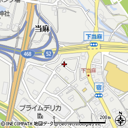 神奈川県相模原市南区当麻周辺の地図