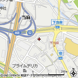 神奈川県相模原市南区当麻周辺の地図