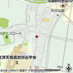 京都府与謝郡与謝野町幾地418周辺の地図