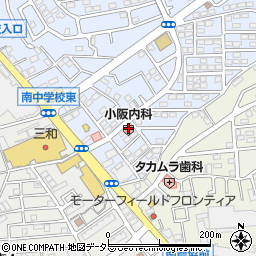小阪内科クリニック周辺の地図