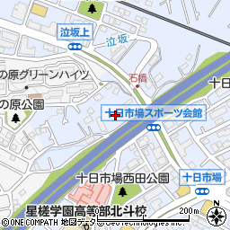 神奈川県横浜市緑区十日市場町1664周辺の地図