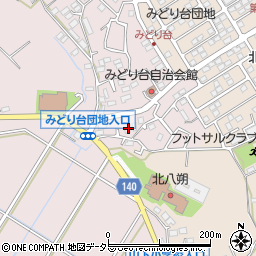 神奈川県横浜市緑区西八朔町12周辺の地図