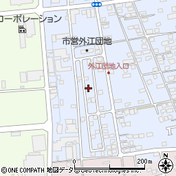鳥取県境港市外江町3825周辺の地図
