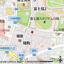 神奈川県川崎市川崎区境町6-5周辺の地図