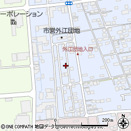 鳥取県境港市外江町3816周辺の地図