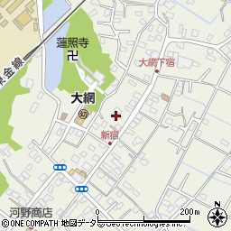 千葉県大網白里市大網674周辺の地図