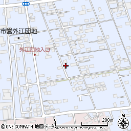 鳥取県境港市外江町3186周辺の地図