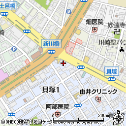 川崎フコク生命ビル周辺の地図