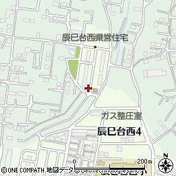 千葉県市原市辰巳台西4丁目周辺の地図