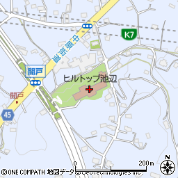 医療法人社団 朝菊会 介護老人保健施設 ヒルトップ池辺周辺の地図