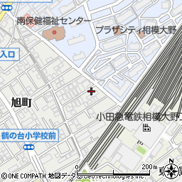 神奈川県相模原市南区旭町22-22周辺の地図