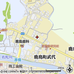 島根県松江市鹿島町武代227周辺の地図