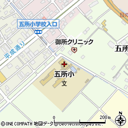 千葉県市原市五所2157周辺の地図