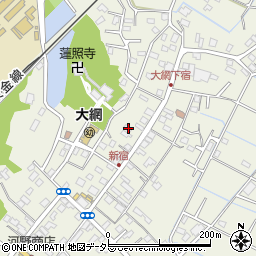 千葉県大網白里市大網672周辺の地図