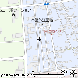 鳥取県境港市外江町3835周辺の地図