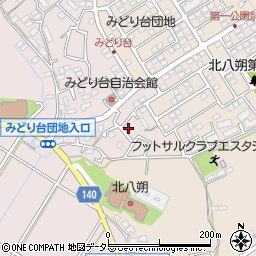 神奈川県横浜市緑区西八朔町8-16周辺の地図