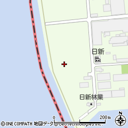 鳥取県境港市西工業団地158周辺の地図