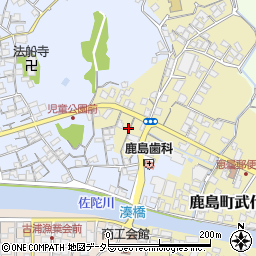島根県松江市鹿島町武代221周辺の地図