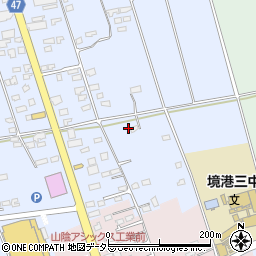 鳥取県境港市外江町1898周辺の地図