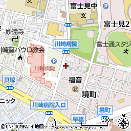 神奈川県川崎市川崎区境町5-1周辺の地図