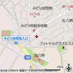 神奈川県横浜市緑区西八朔町8周辺の地図