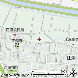 鳥取県鳥取市江津周辺の地図