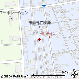 鳥取県境港市外江町3827周辺の地図