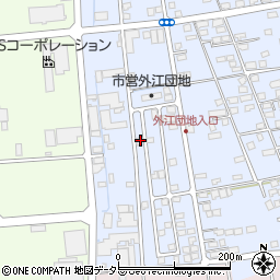 鳥取県境港市外江町3834周辺の地図