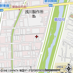 トールエクスプレスジャパン株式会社港北支店周辺の地図