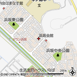 鳥取県鳥取市浜坂東1丁目周辺の地図