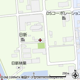 鳥取県境港市西工業団地82周辺の地図