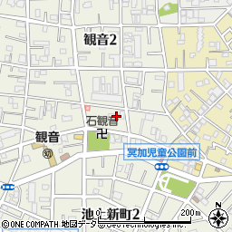 ライオンズマンション川崎大師周辺の地図