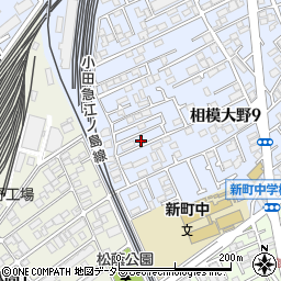 神奈川県相模原市南区相模大野9丁目27周辺の地図