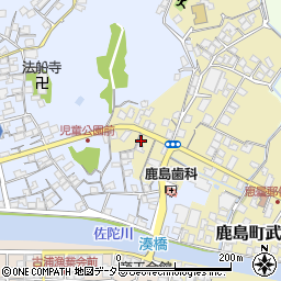 島根県松江市鹿島町武代219周辺の地図