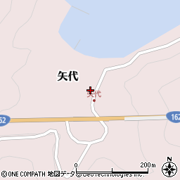 福井県小浜市矢代10周辺の地図
