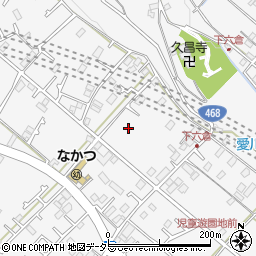神奈川県愛甲郡愛川町中津2227-1周辺の地図
