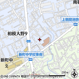 神奈川県相模原市南区相模大野9丁目12周辺の地図