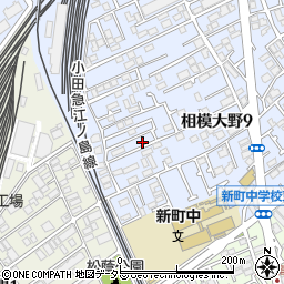 神奈川県相模原市南区相模大野9丁目27-9周辺の地図